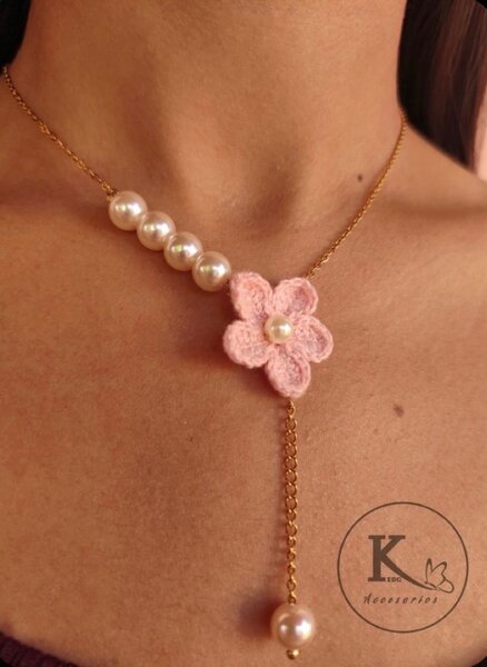 Ensemble bijou crochet élégant