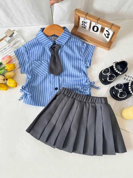 Ensemble Chemisier et Jupe Enfant
