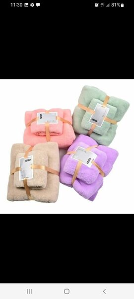 Serviette 2 en 1