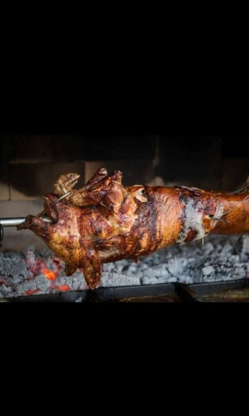 Viande rôtie savoureuse