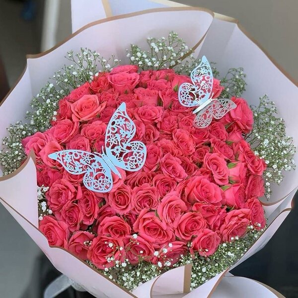 extra large bouquet with baby breath