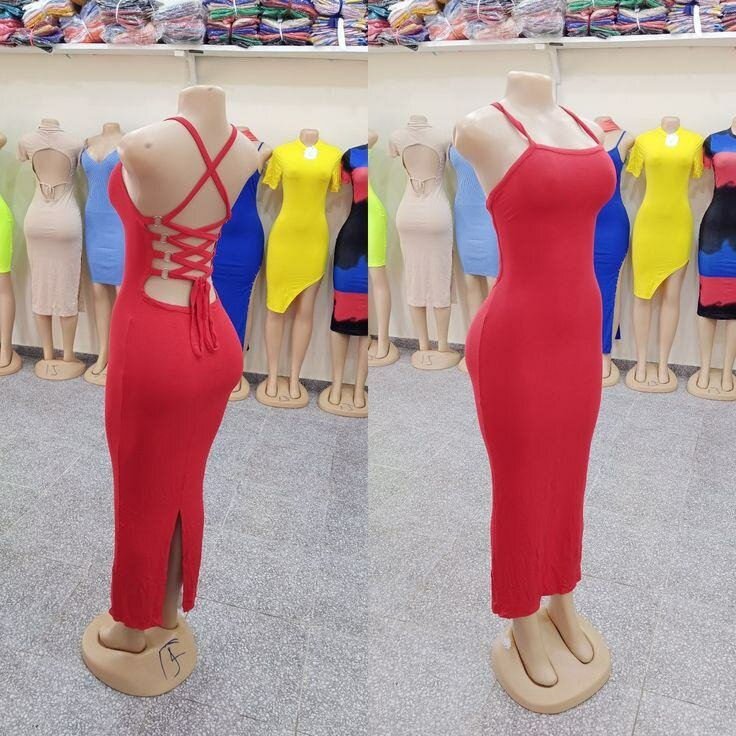 Robe Été Dos Nu Élégante