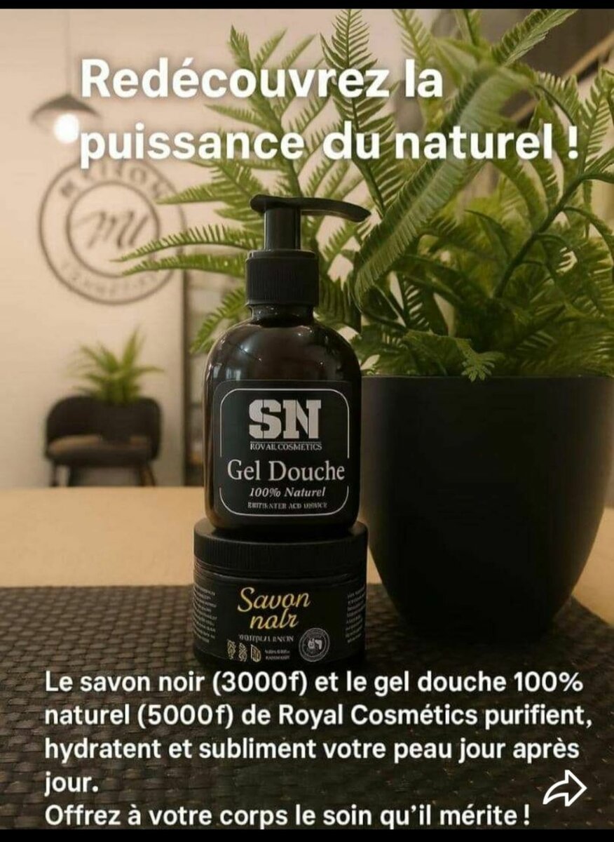 Le duoSavon noir Naturel 500ml