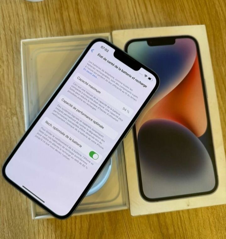 Smartphone Apple dernière génération