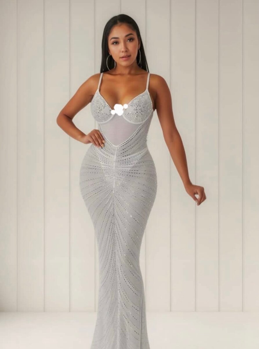 Robe Sirène Pailletée Glam