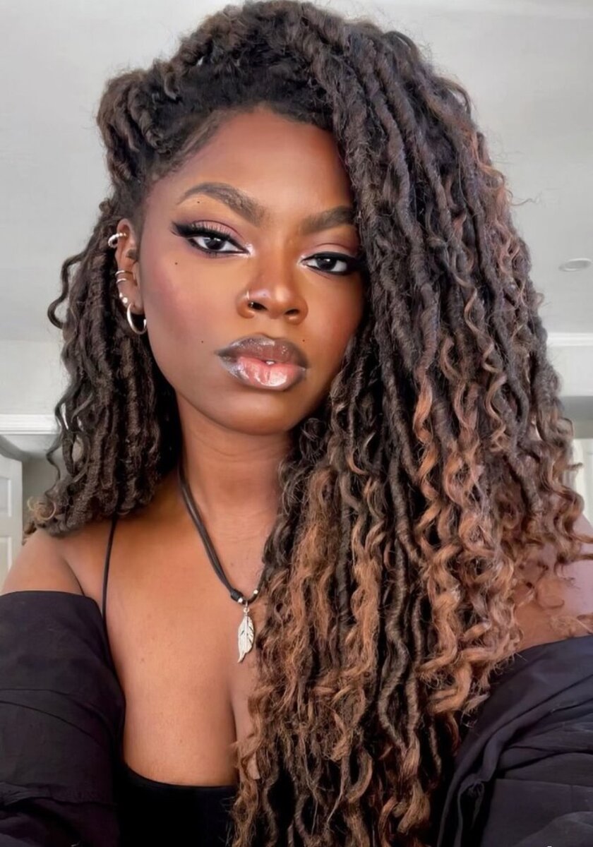 Extensions cheveux bouclés