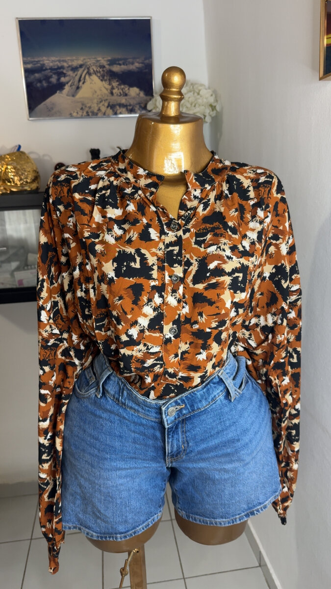 Chemises à motifs pour femmes