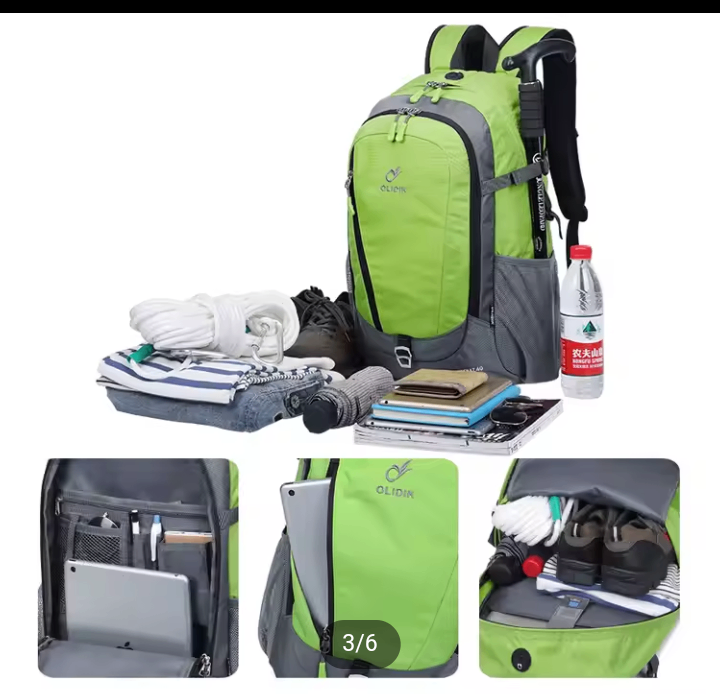 Hiking Backpack,Large 35L Travel Backpacks Water Resistant