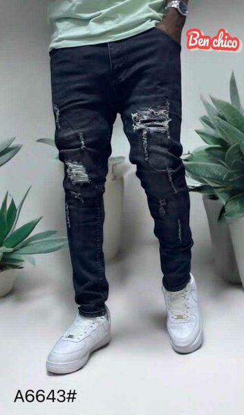Jeans déchirés pour hommes