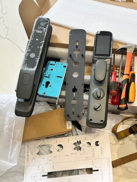 Smart lock installation