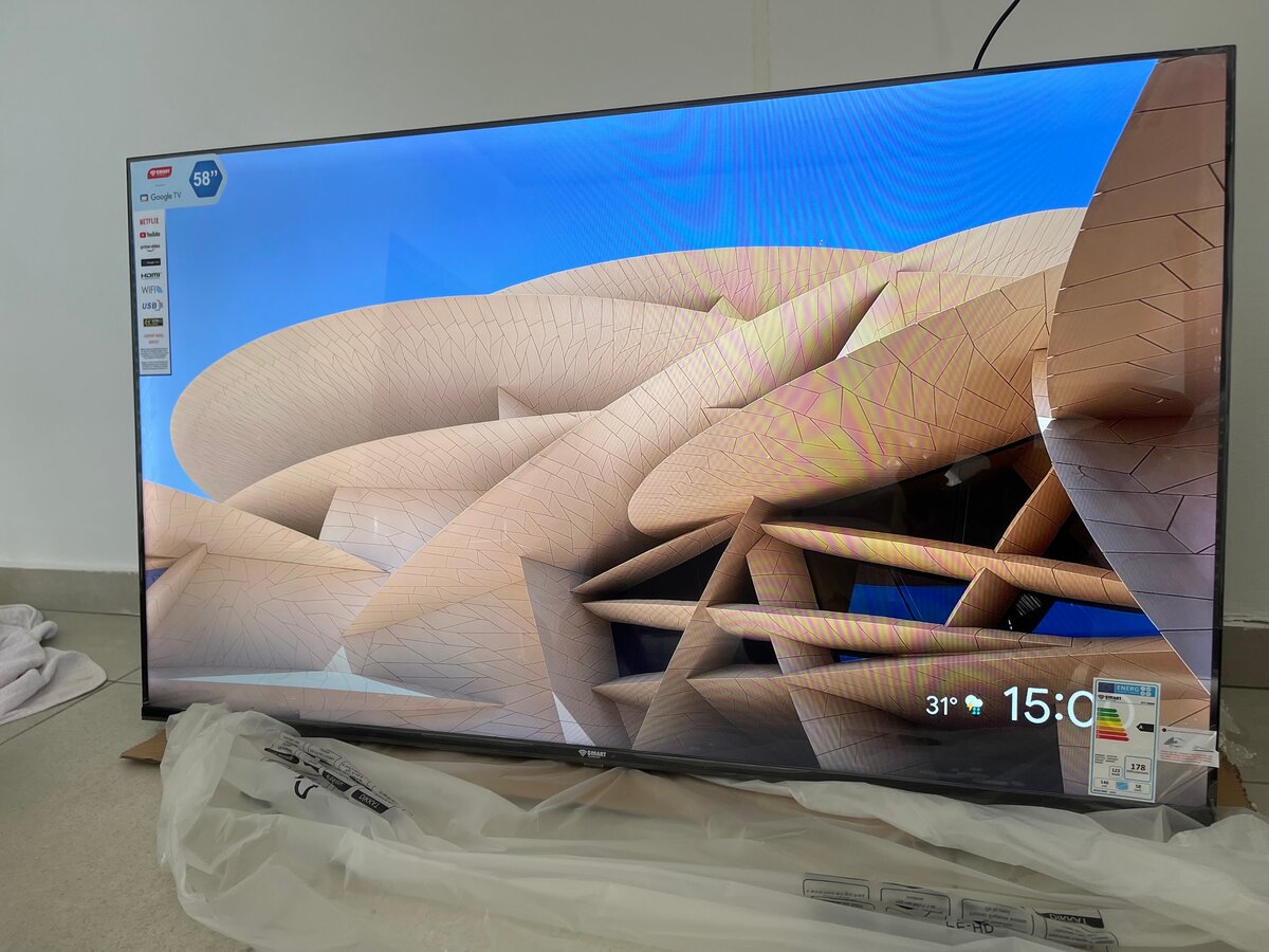 Tv smart 58pouce qled