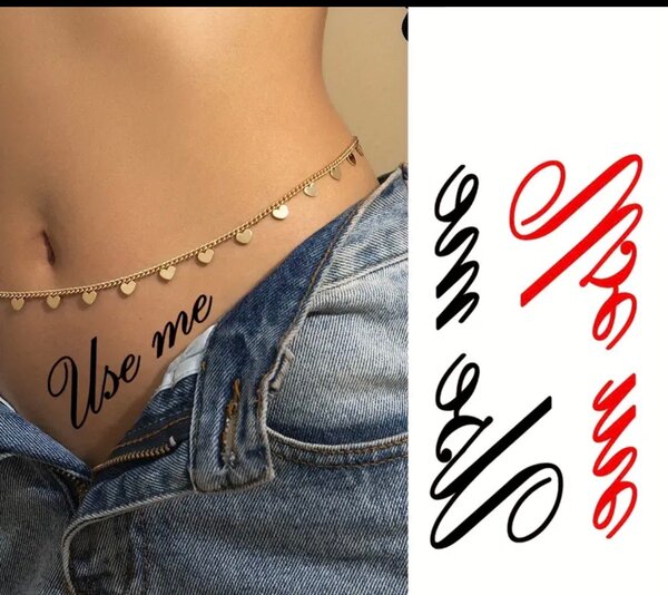 Tatouages temporaires élégants