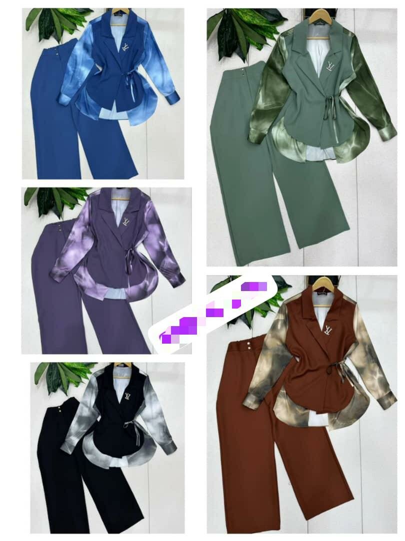 Costume Femme Élégant 2 Pièces