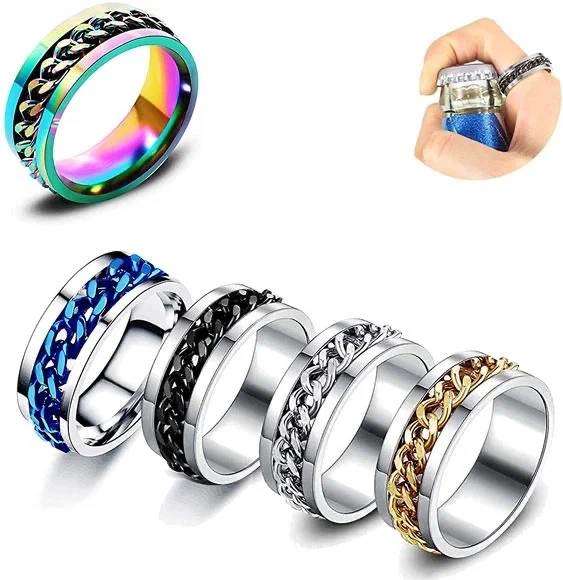 Bague Homme Acier