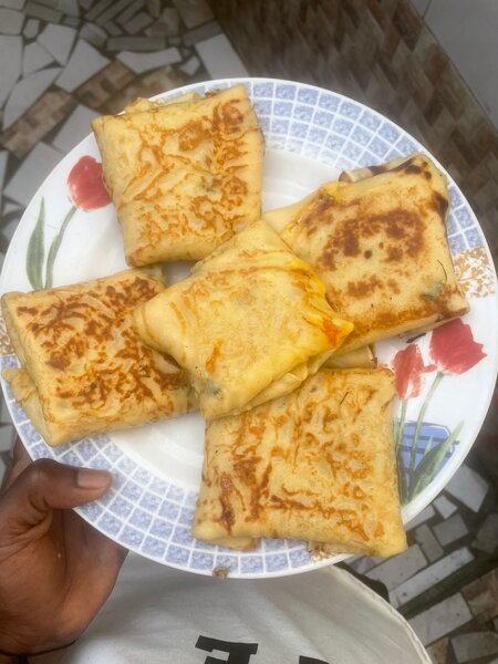 Crêpes farcies savoureuses