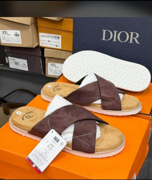 Sandales confort en cuir