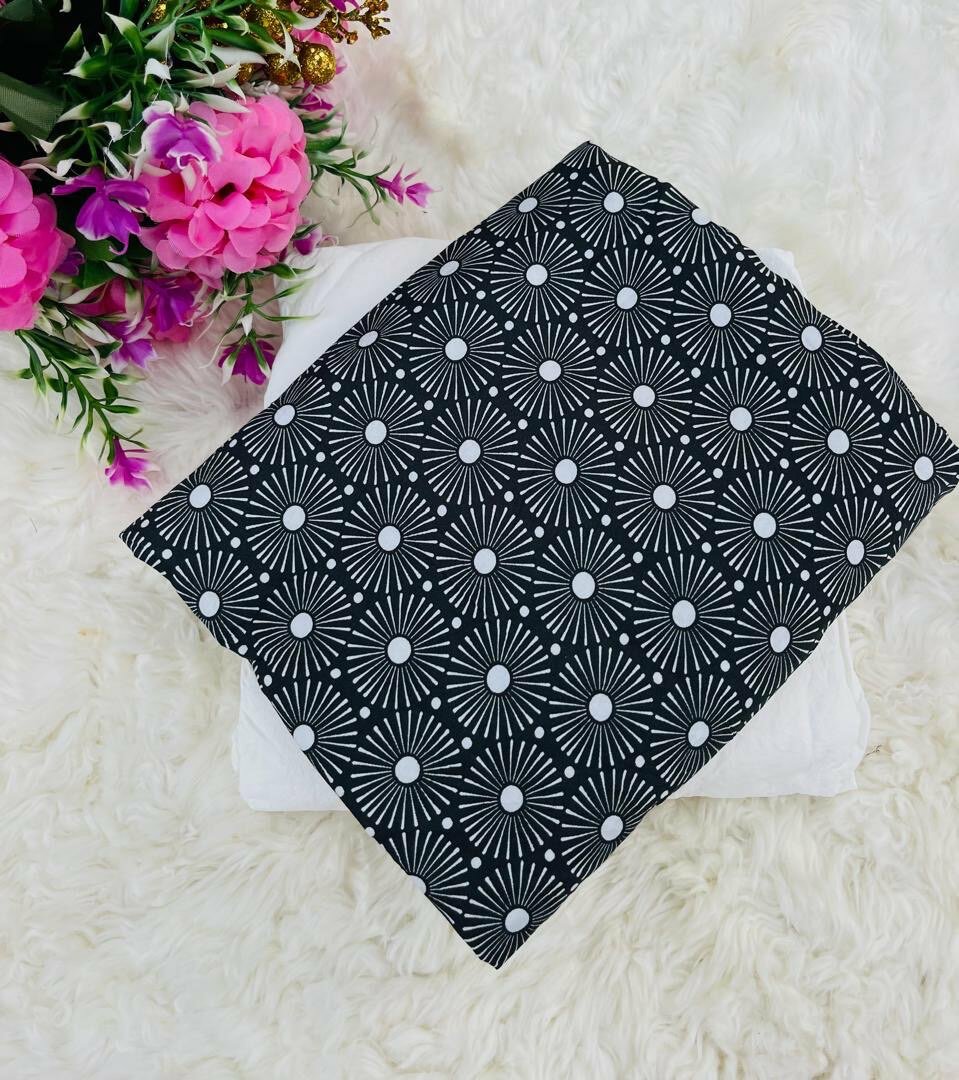 Quality Plain and pattern combination fabrics