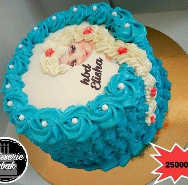 Gâteau d'anniversaire décoratif