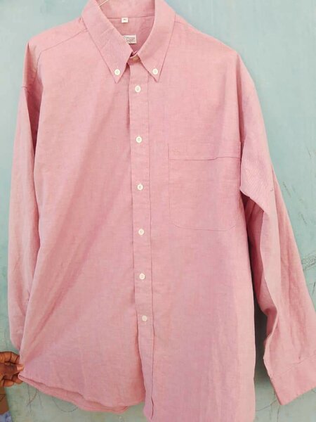 Chemise Rouge  clair homme