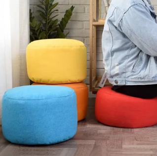 Set of 4 Round Bean Bags