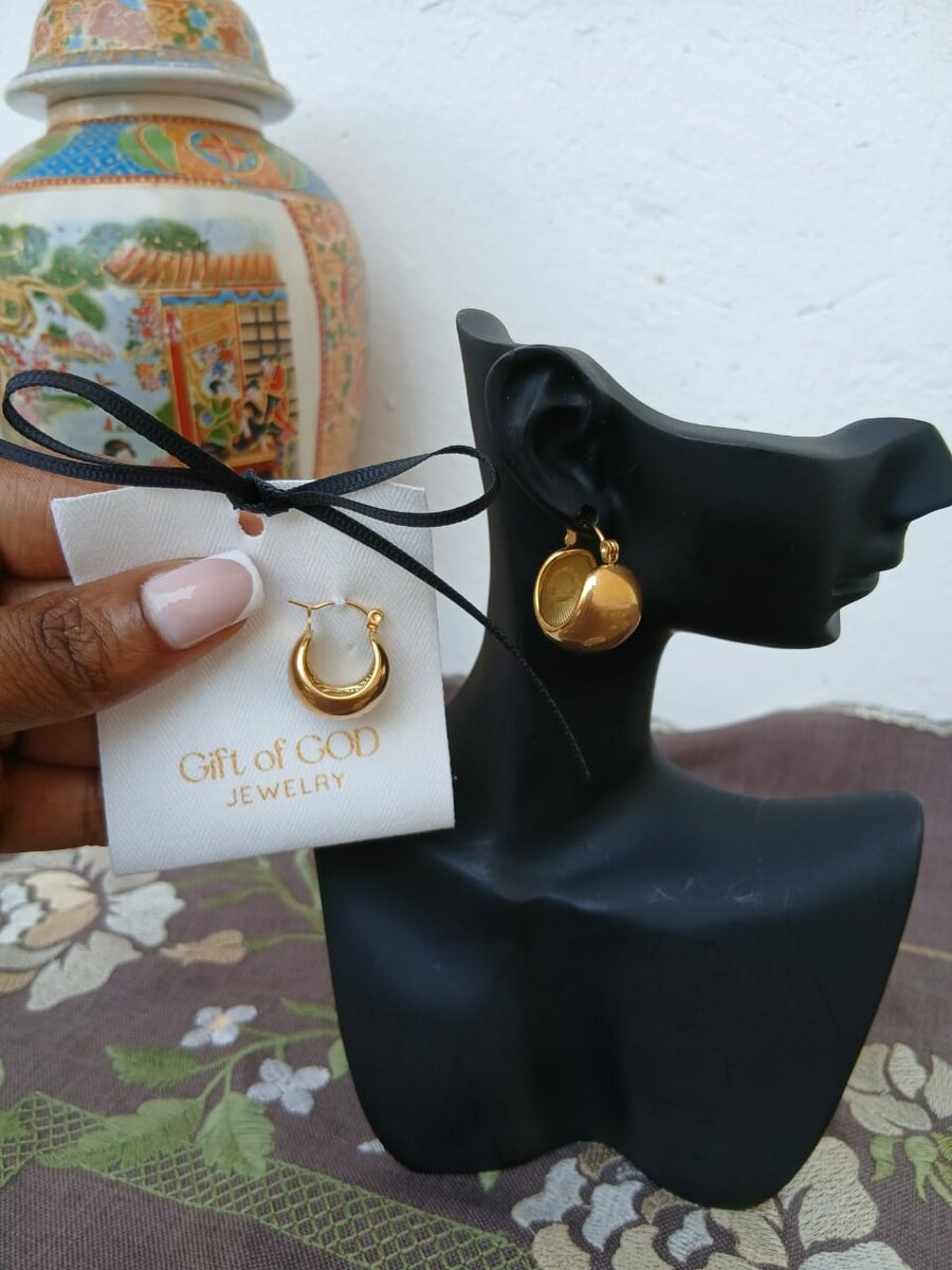 Boucles créoles élégantes