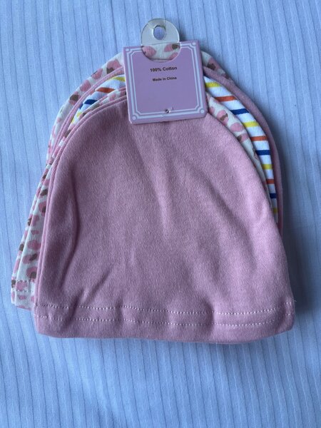 Infant cotton hats
