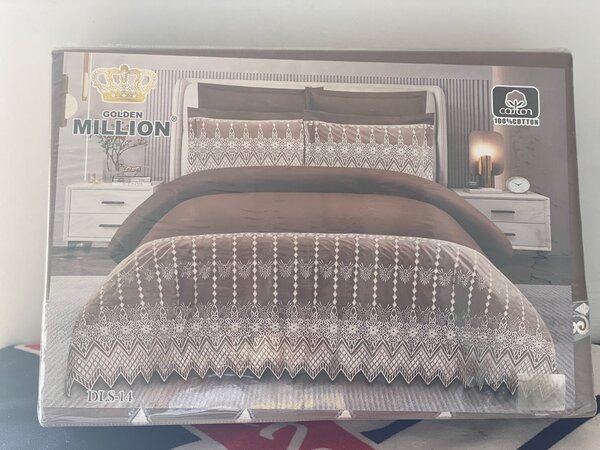 Draps de lit avec 4 taies