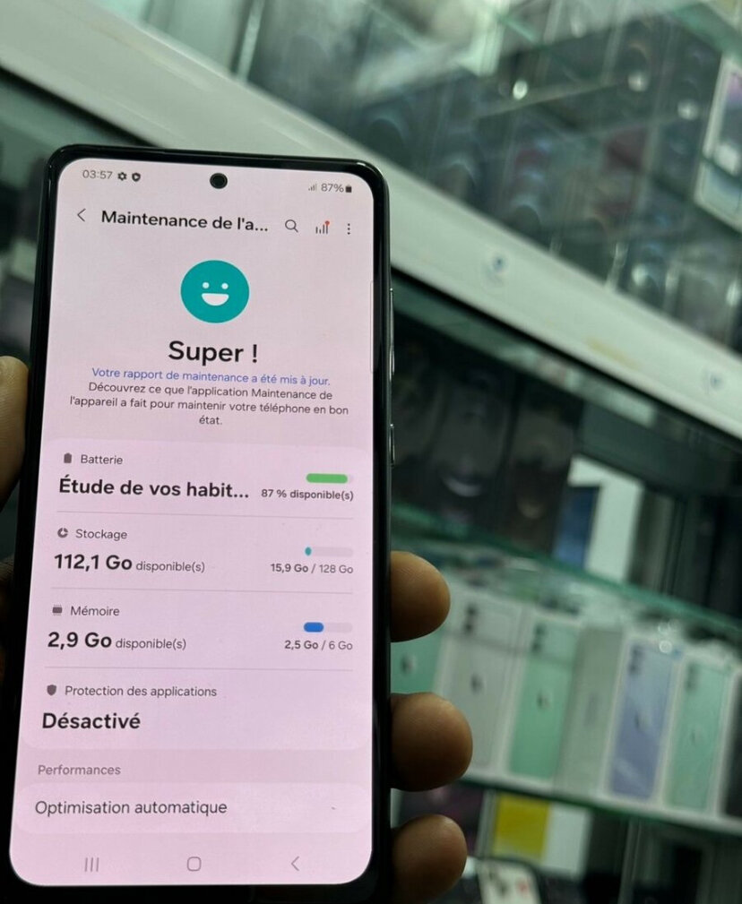 Samsung Galaxy performant