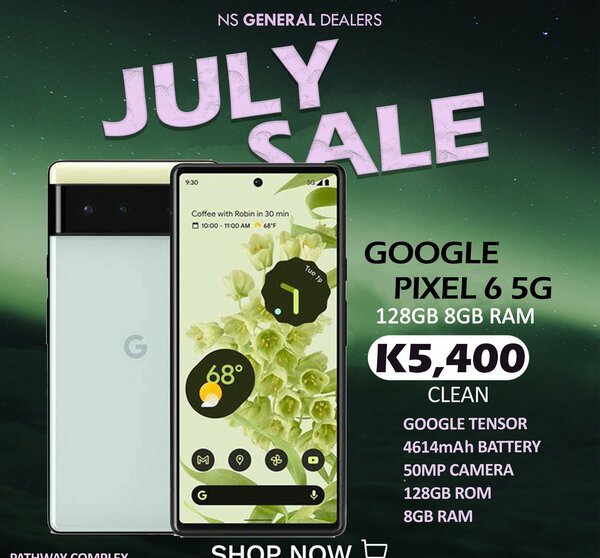 GOOGLE PIXEL 6 5G network