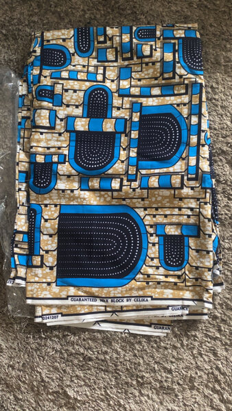 Tissu Wax Africain Celika