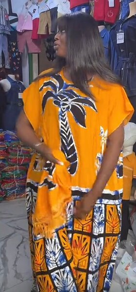 Robe longue imprimée été