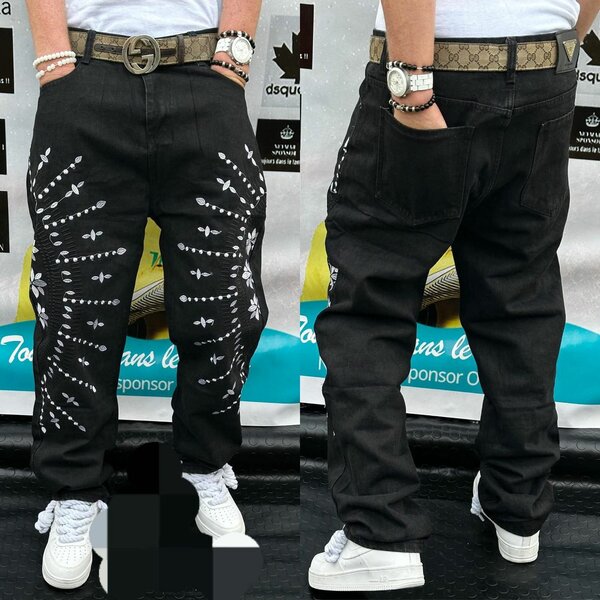 Jeans streetwear homme tendance