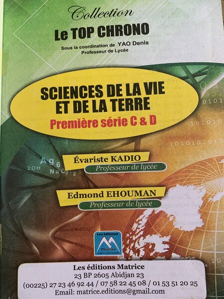 Annales SVT 1ère C/D