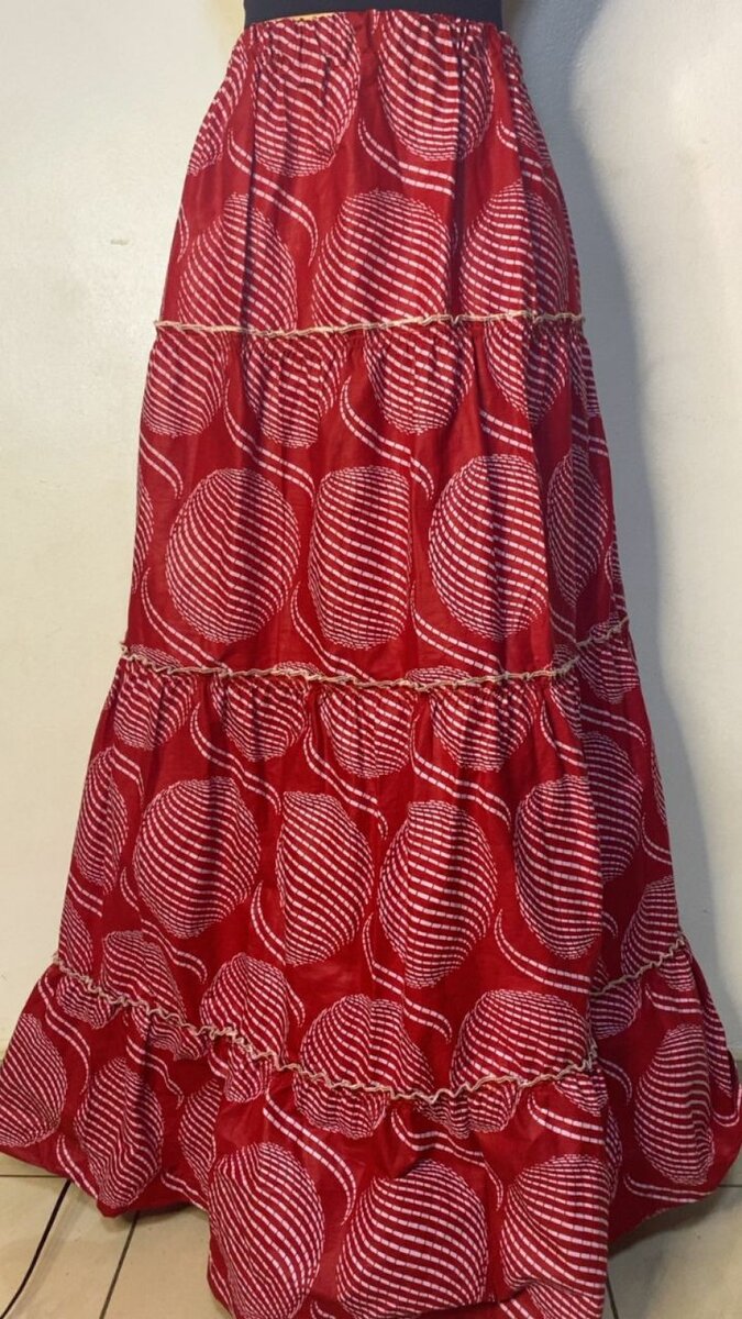 JUPE LONGUE BOHÈME FEMME