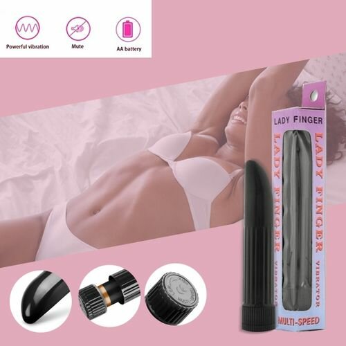 SEXTOYS Vibromasseur Noir Lady
