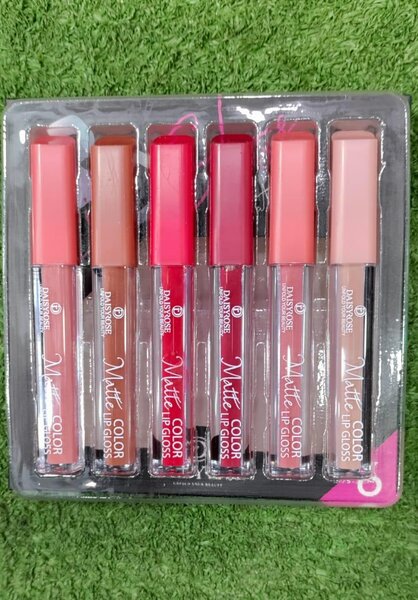 Matte 3D lip gloss - pack of 6