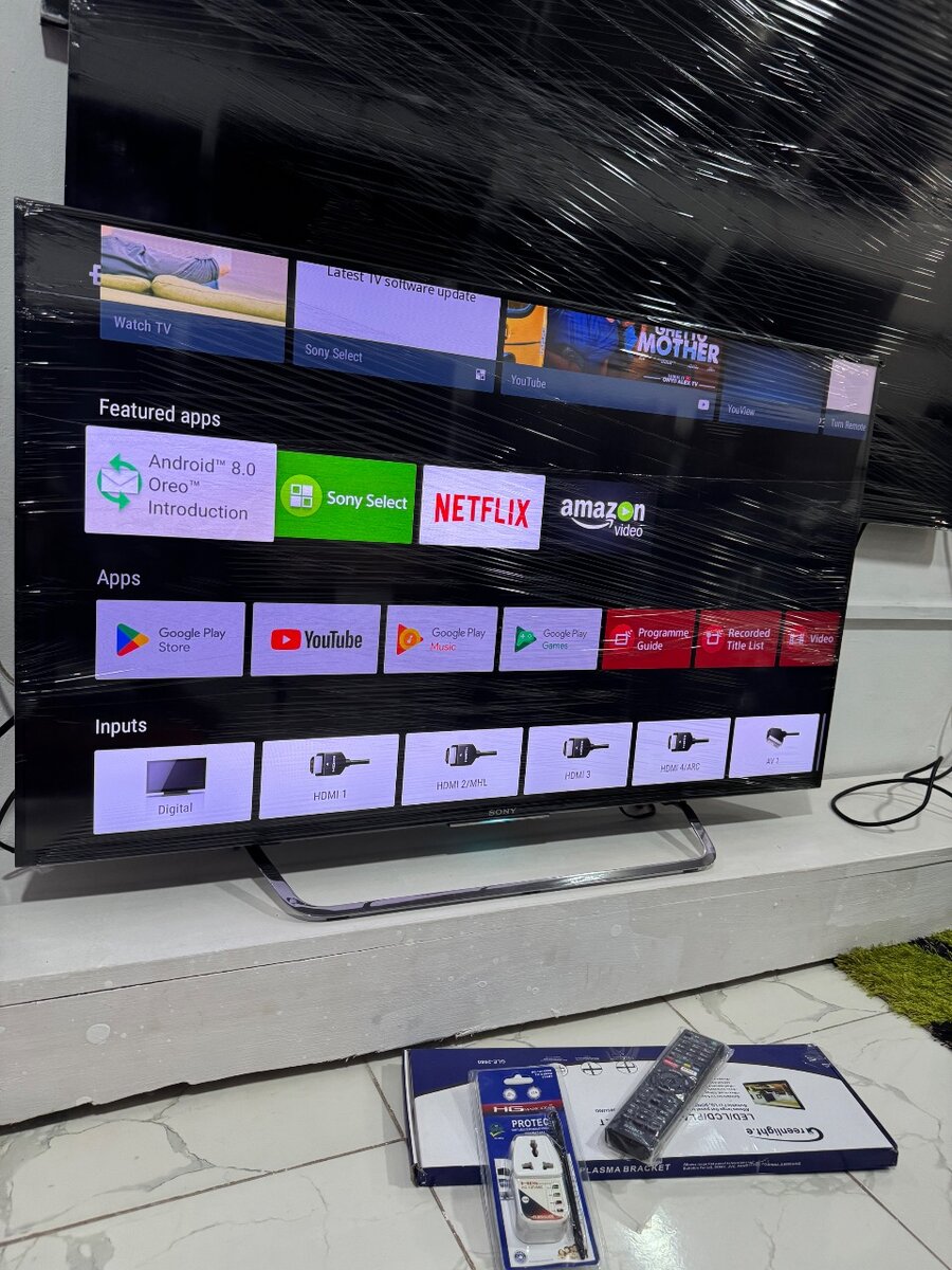 50inches digital satellite android 4k smart sony tv