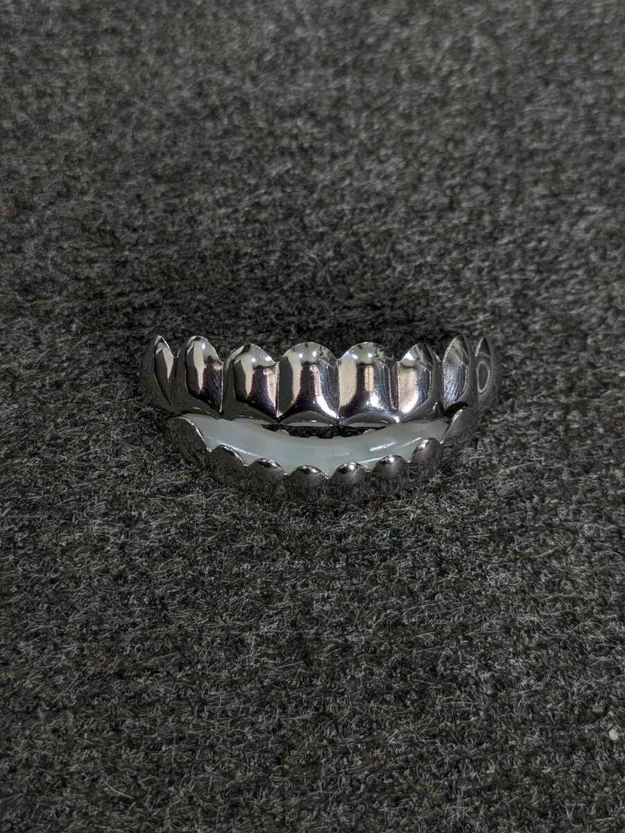 Grillz dentaires en acier inoxydable