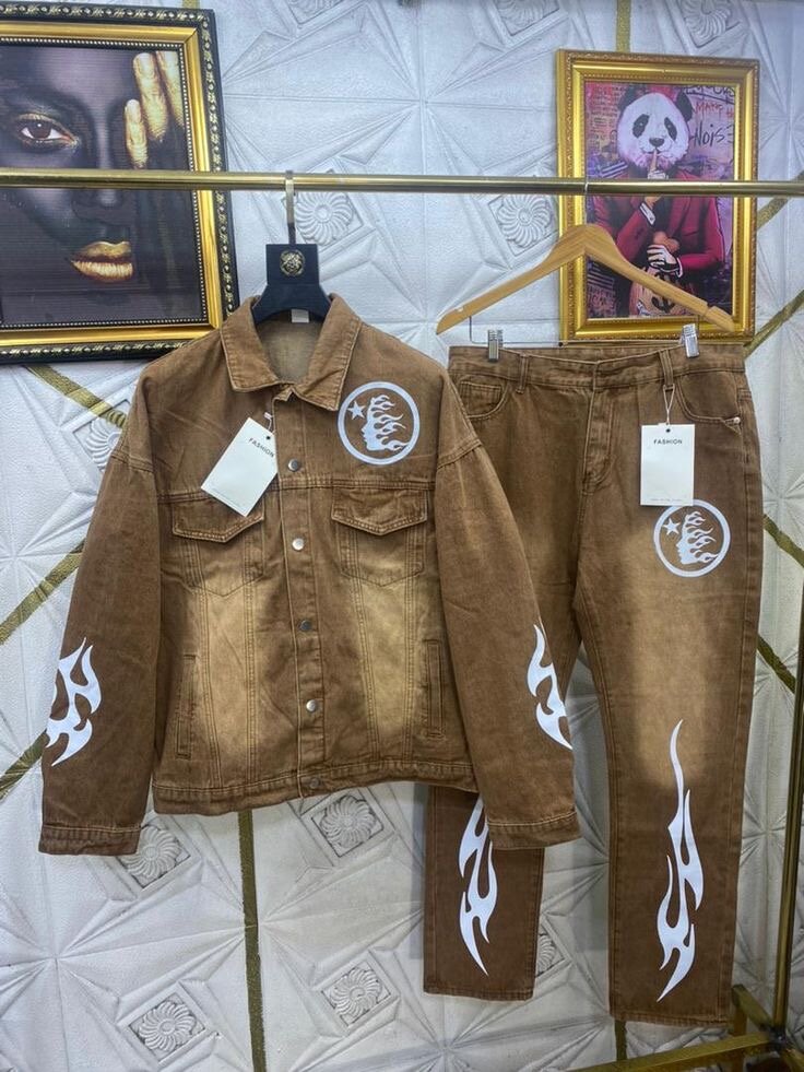 Veste et pantalon en jean stylés