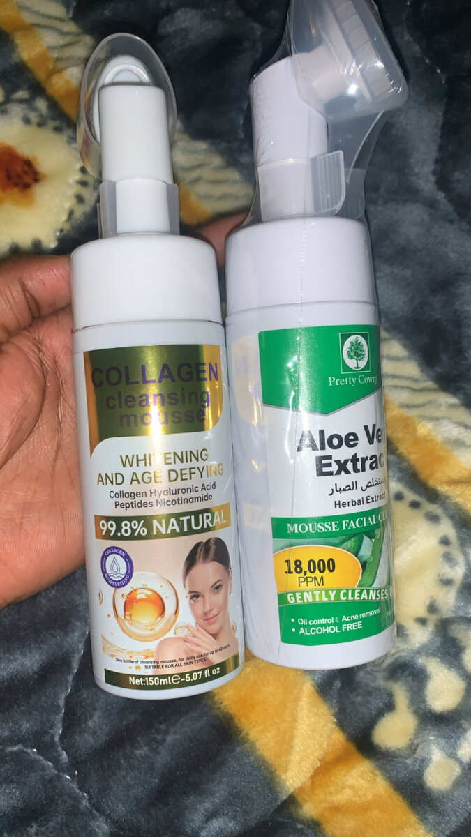 Mousse Nettoyante Collagène