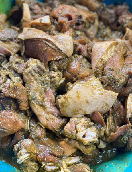 PORC AFRICAIN BRAISÉ