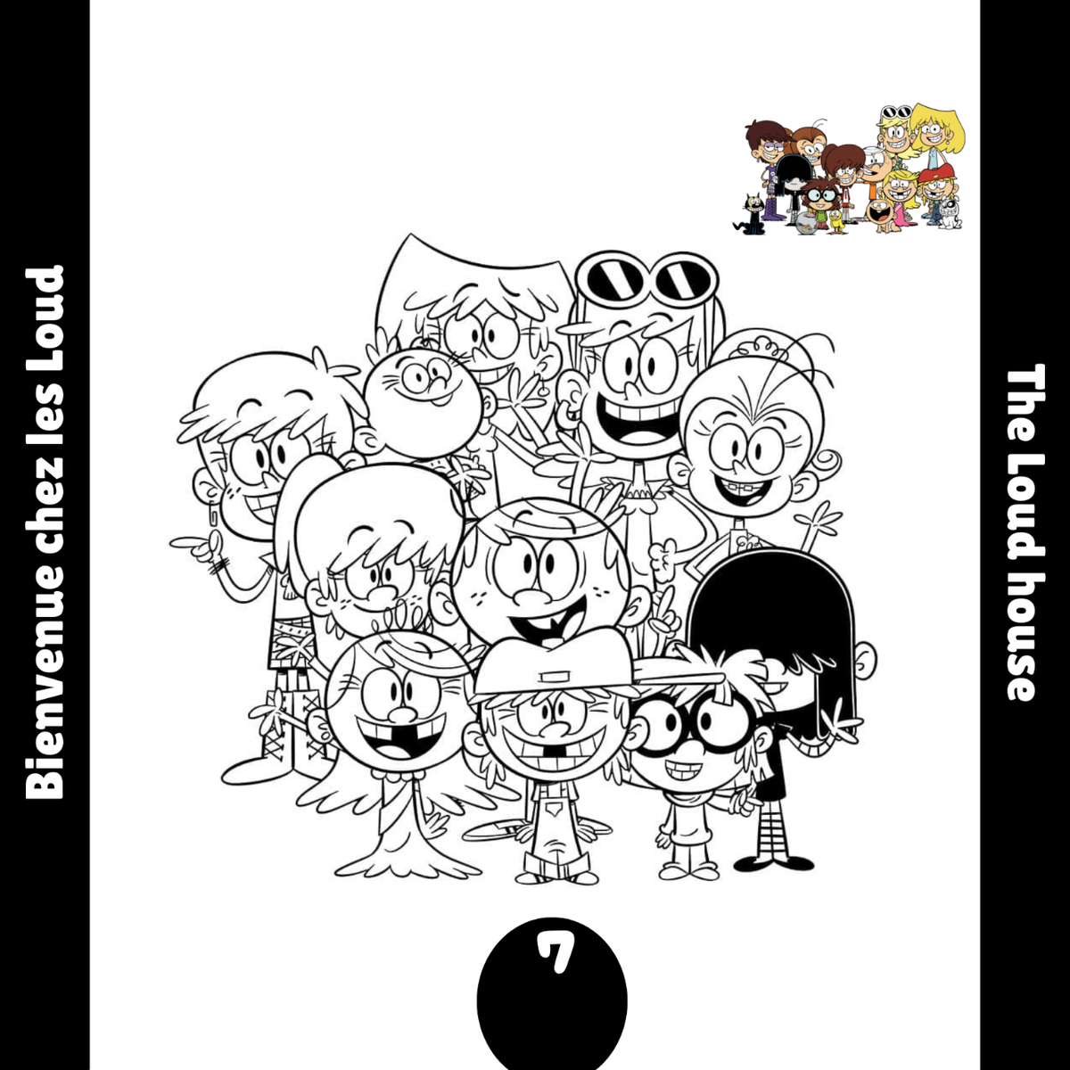 Livre de coloriage - Cartoons