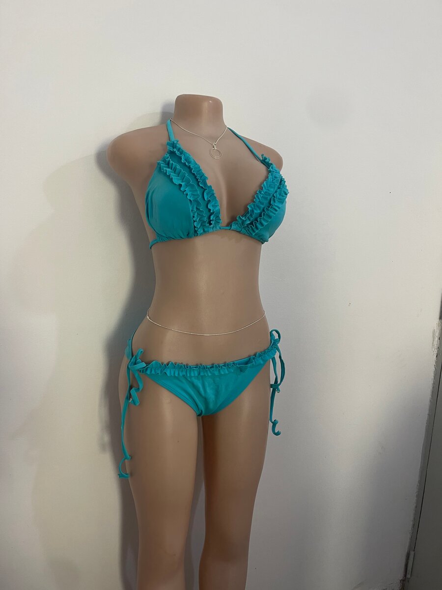 Women's Turquoise Bikini Set