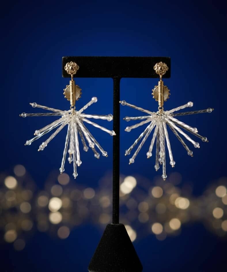 Boucles d'oreilles bohèmes élégantes