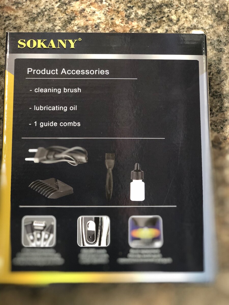 Tondeuse à trois têtes