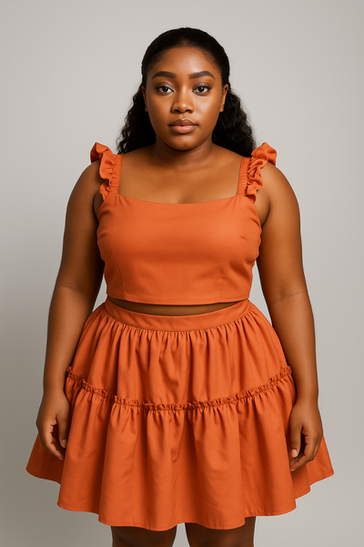 2 piece outfit (petal play)