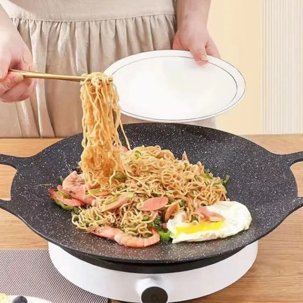 Poêle à griller antiadhésive