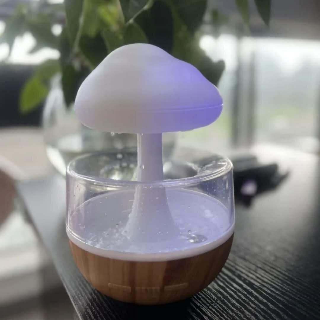 Lampe veilleuse champignon LED