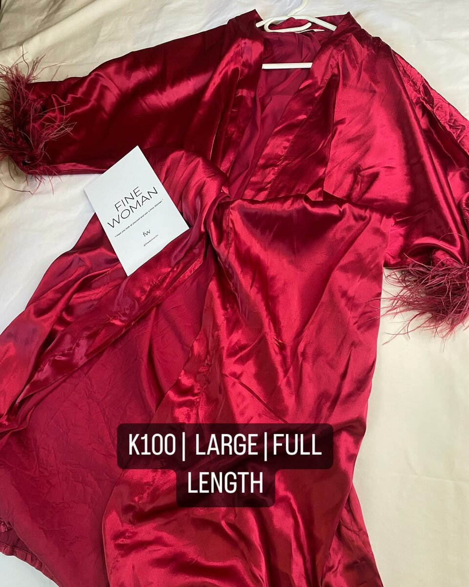 Beautiful women's robe