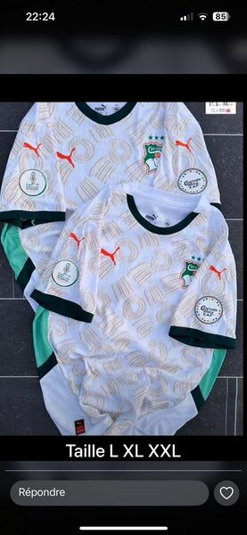 Maillot Côte d'Ivoire
